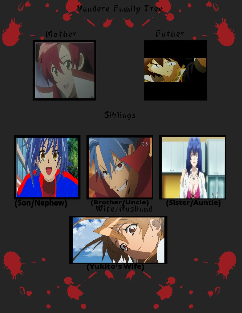 Yandere Giha Family tree