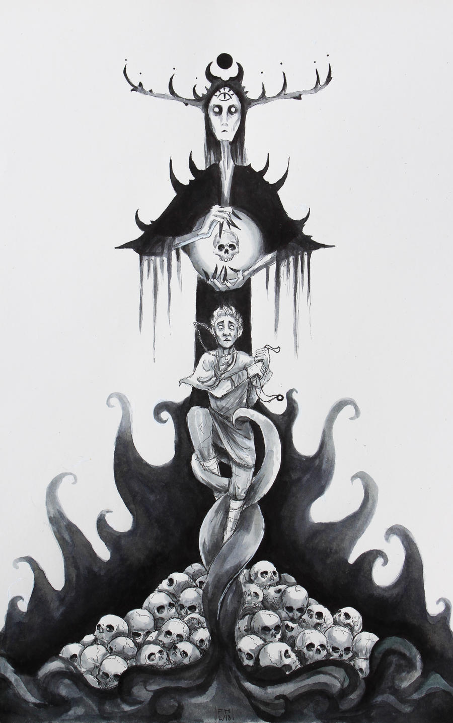 The Necromancer by FrerinHagsolb
