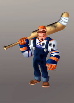 Edmonton Oilers Mascot