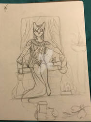 Rough Bastet Sketch