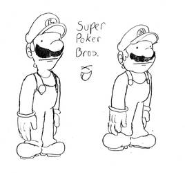 Escena de Super Mario Bros. : Super Poker Bros xD