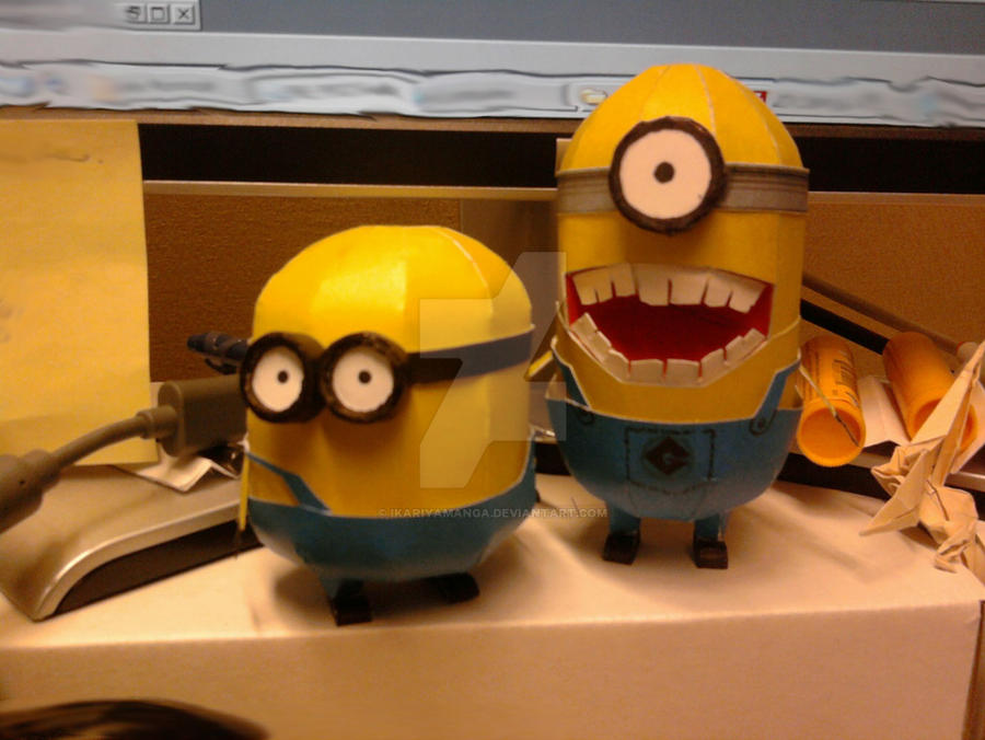 My minion papercraft