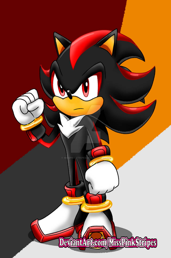 Shadow the Ultimate life Form by MissPinkStripes on DeviantArt