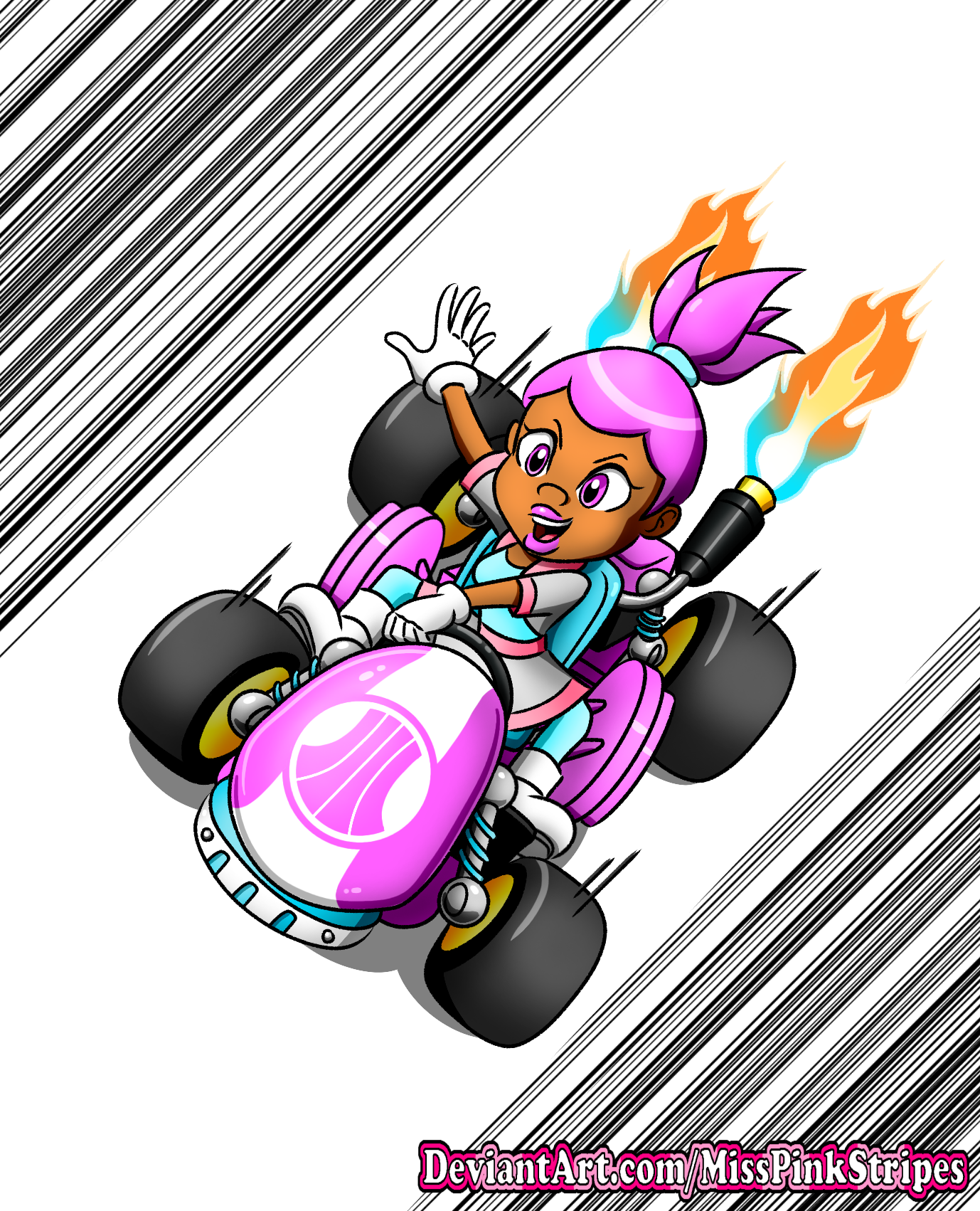 Sonia in Mario Kart World