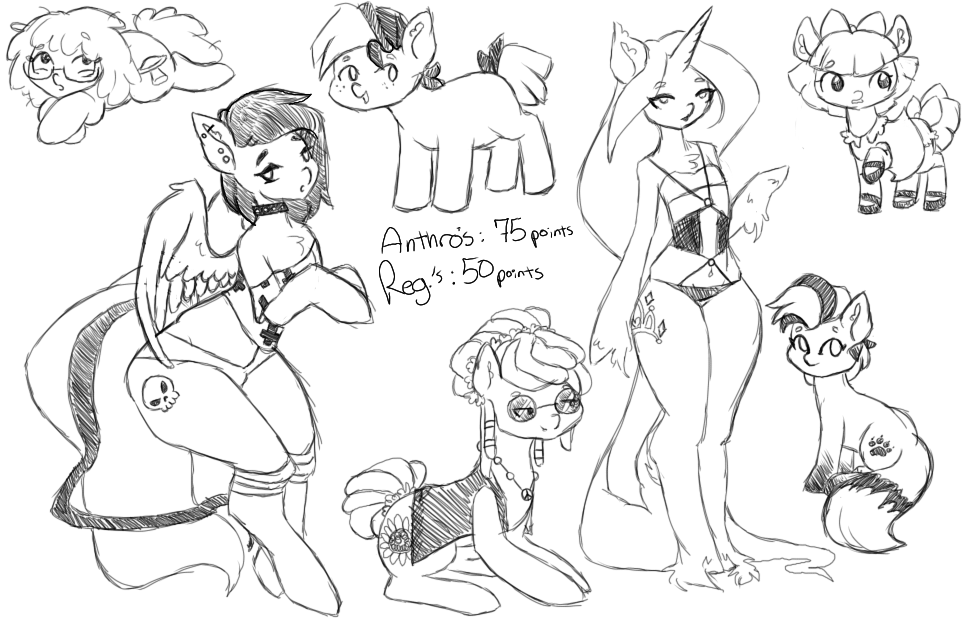 Sketchy Adoptables!