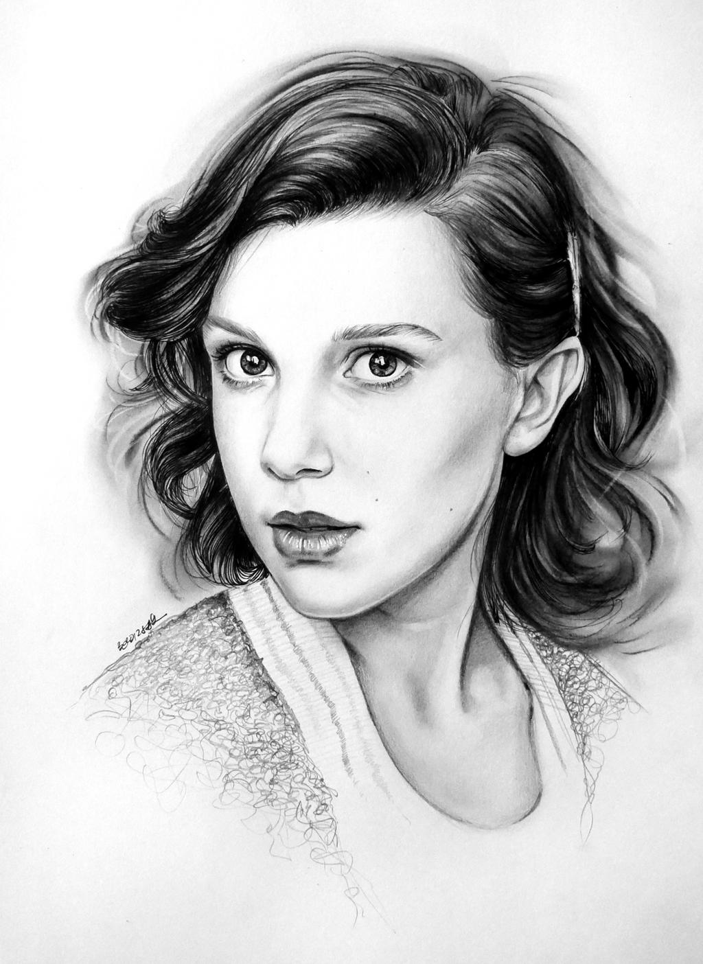Millie Bobby Brown By Csillabold On Deviantart
