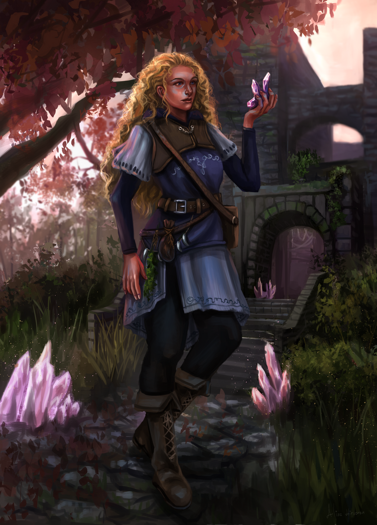 Crystal explorer by AliseHirvonen on DeviantArt