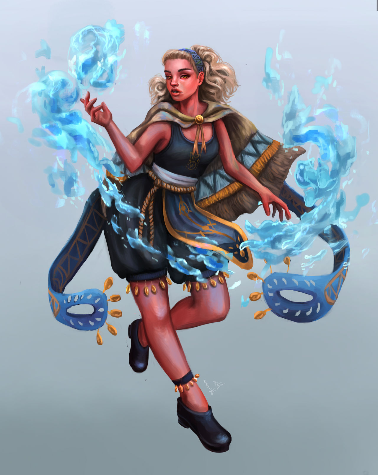 Deviantart Water Element Water elementalist by AliseHirvonen on DeviantArt