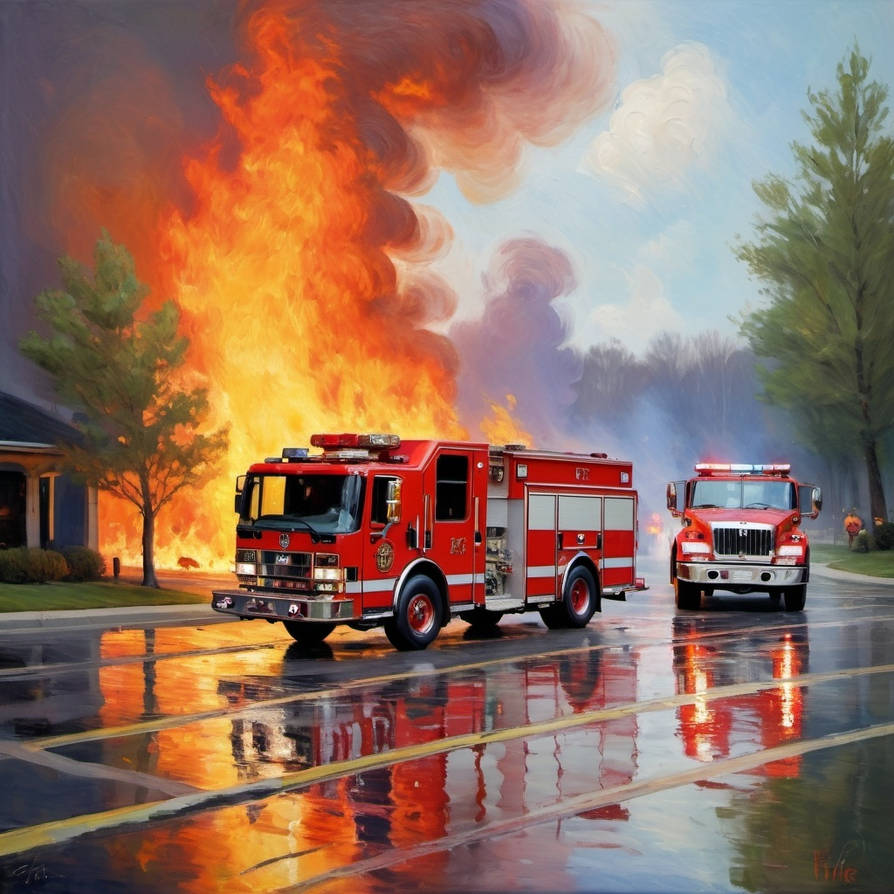 Deviantart Fire Engine Fire (1) by johnjet1 on DeviantArt