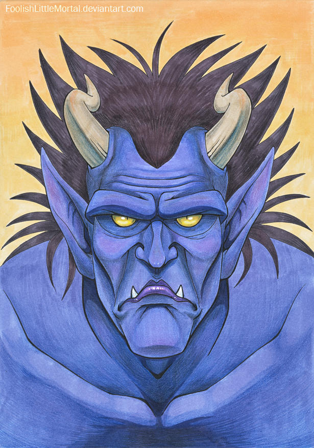 Portrait of Mr. Fluffy by FoolishLittleMortal on DeviantArt