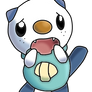 oshawott is scared