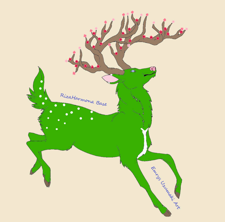Spring Stag Spring stag by emrysuzumaki on DeviantArt