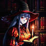 Happy Halloween Anime Witch 08