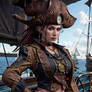 Steampunk Lady Pirate 07