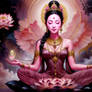 Radiant Dawn of Compassion Pink Tara