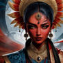 Shakti of the Amber Flame