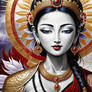 Celestial Radiance The White Tara