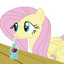 Fluttershy Drinking AppleJuice