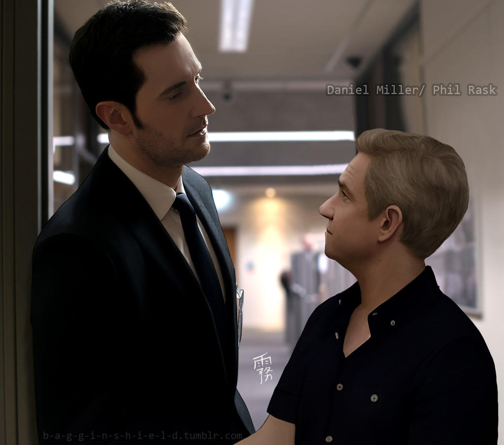 Richartin AU. Daniel Miller/Phil Rask by Kiri-Yami on DeviantArt