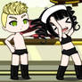 Gacha Club Wrestling Fuyuhiko vs Celestia