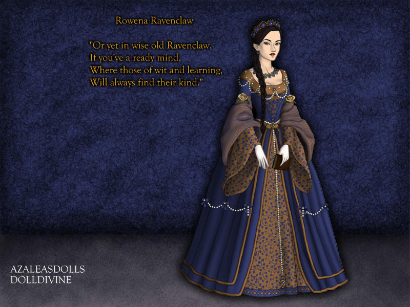 As Rowena Ravenclaw's direct descendant, she's caught up in an allianc