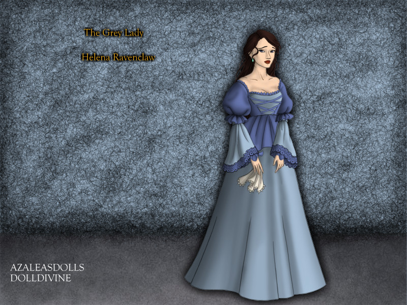 Hogwarts Houses Fan Art: Rowena and Helena Ravenclaw