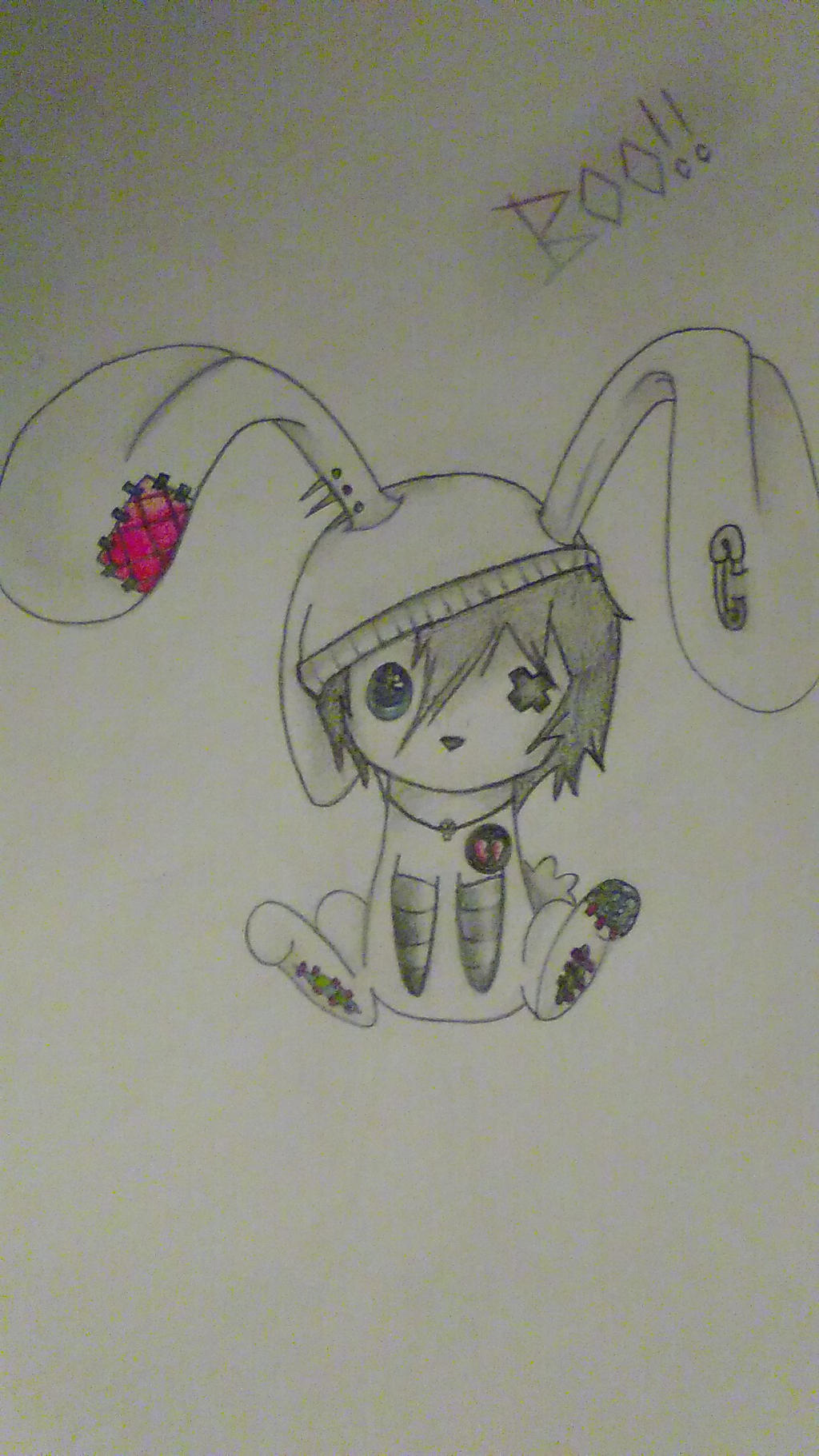my emo bunny by alicevampire8 on DeviantArt
