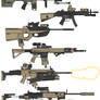 PTS M4A1  MP5  F2000  HK417  ACR  M14EBR  M14EBR