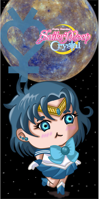 Sailor Mercury page holder