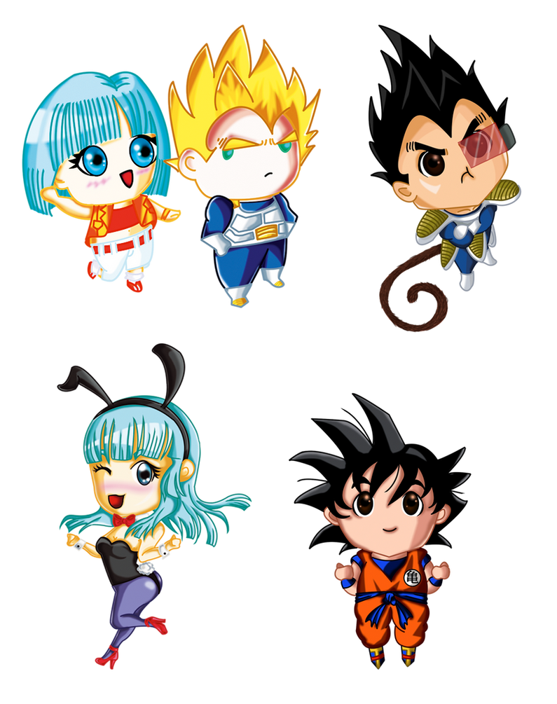 Dragon Ball Z characters-Free PNG by JimeReynosoP on DeviantArt