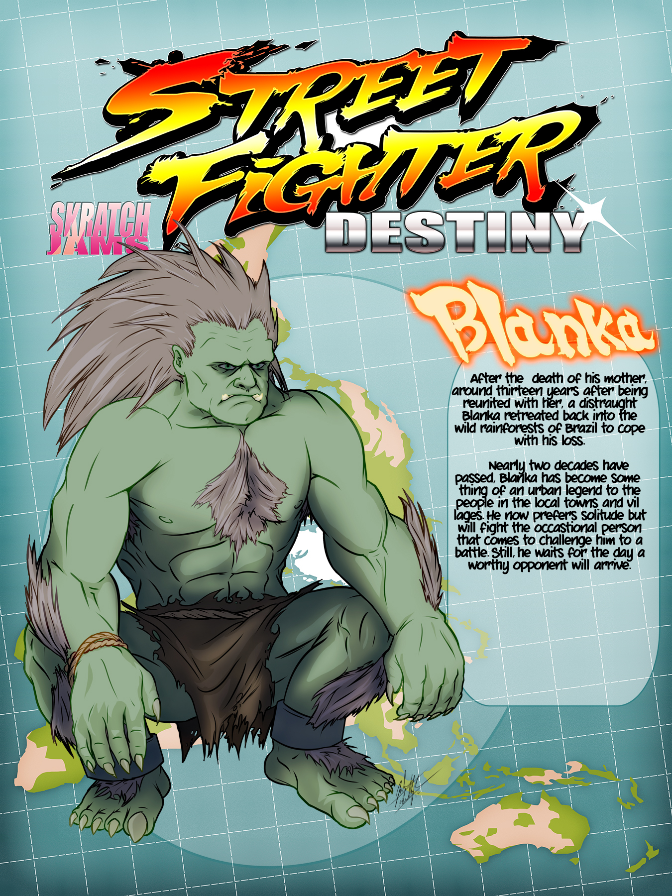 Street Fighter 6 blanka by noelbutler2578 on DeviantArt