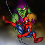Archenemies - Spider-man and Green Goblin