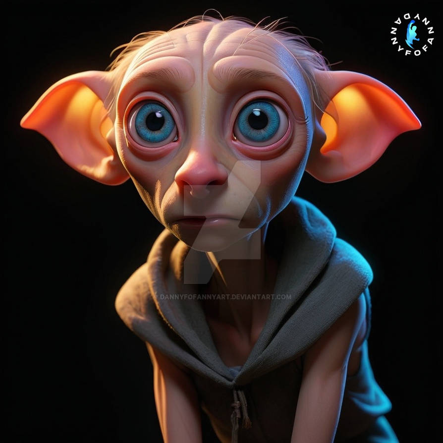 Ministry of Magic Files - Dobby by dannyfofannyart on DeviantArt