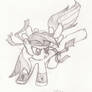 Rainbow Dash concept sketch