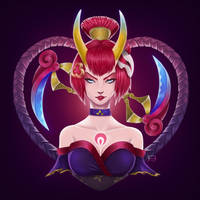 Bloodmoon Evelynn fanart