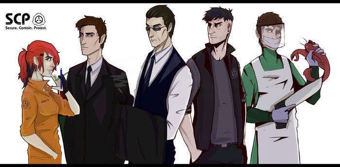 Members of the SCP Foundation's Russian Wiki