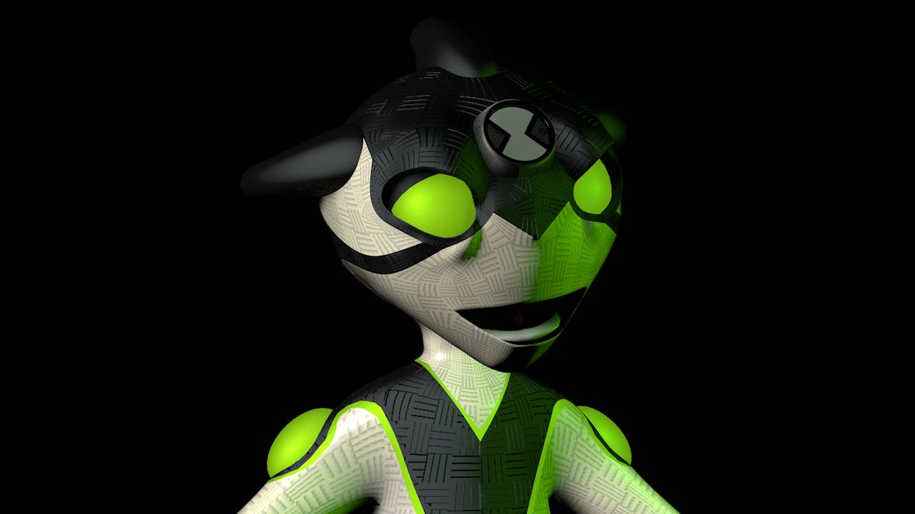 ArtStation - Gutrot Ben 10 Alien 3d Model (ben 10 Omniverse)