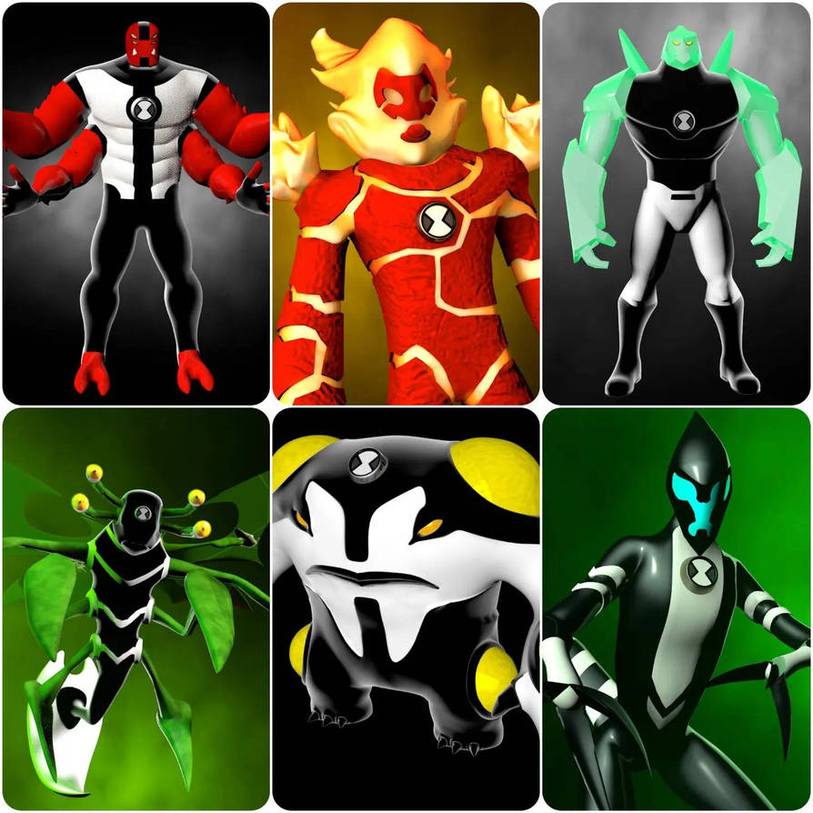 Ben 10000 Classic 3d Models Download (Pack of 6) by AkCreationsHD on ...
