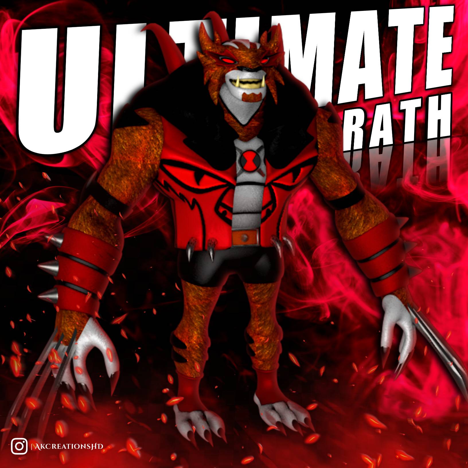 Ben 10 Omniverse Ultimate Rath Albedo