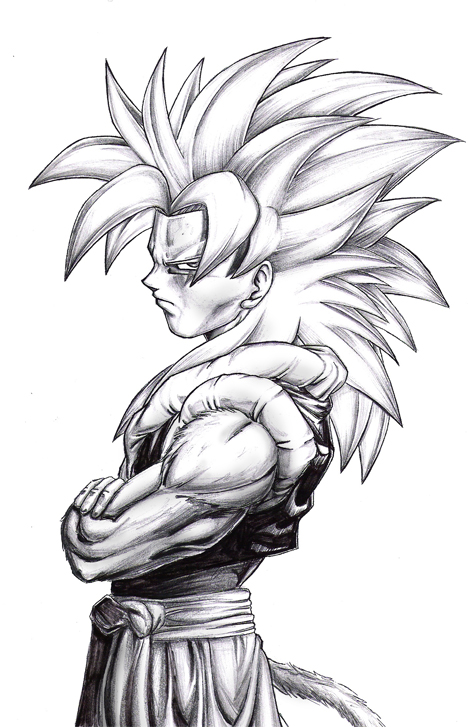 Gogeta SSJ4 by kingvegito on DeviantArt