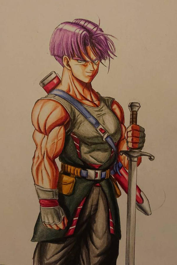 Trunks Smile by NovaSayajinGoku on DeviantArt