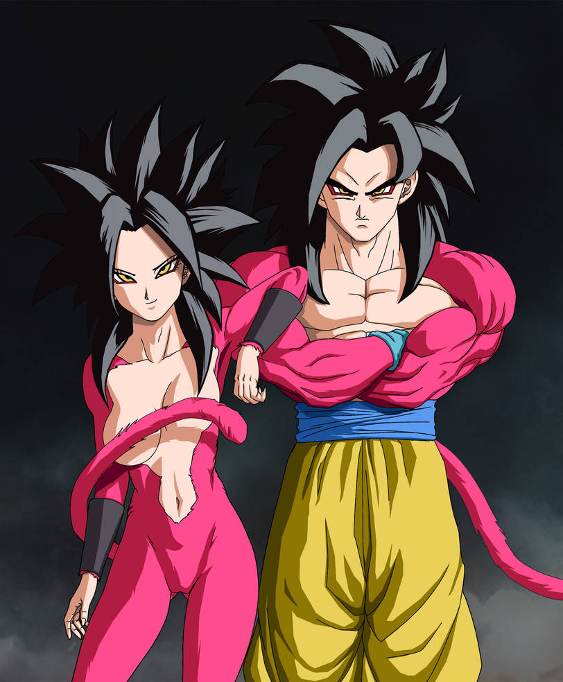 Super Saiyan 4 Caulifla And Goku By NovaSayajinGoku On DeviantArt super-saiyan-4-caulifla-and-goku-by-novasayajingoku-on-deviantart