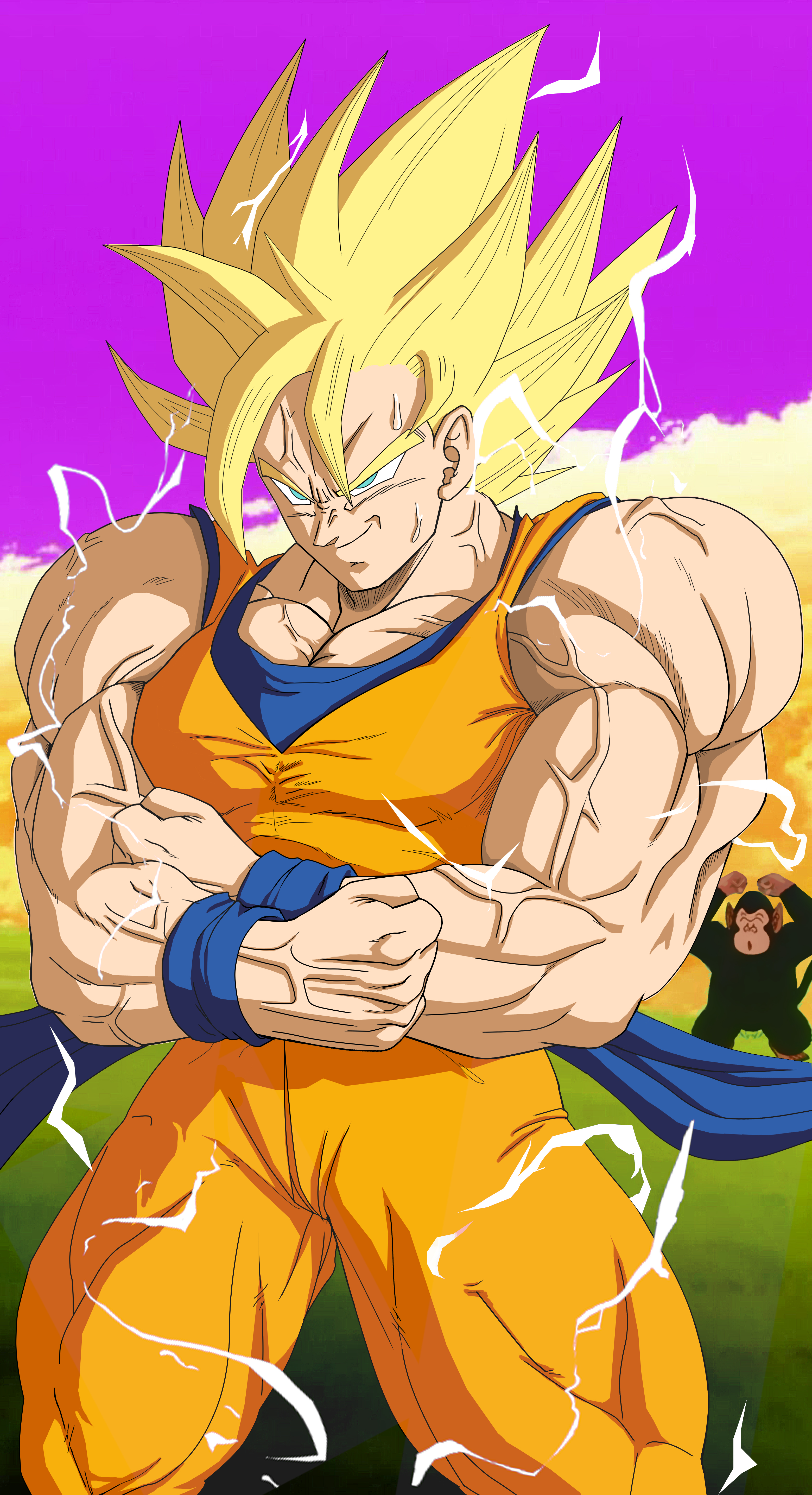 Son Goku Super Sayajin 3 by odairjr on DeviantArt