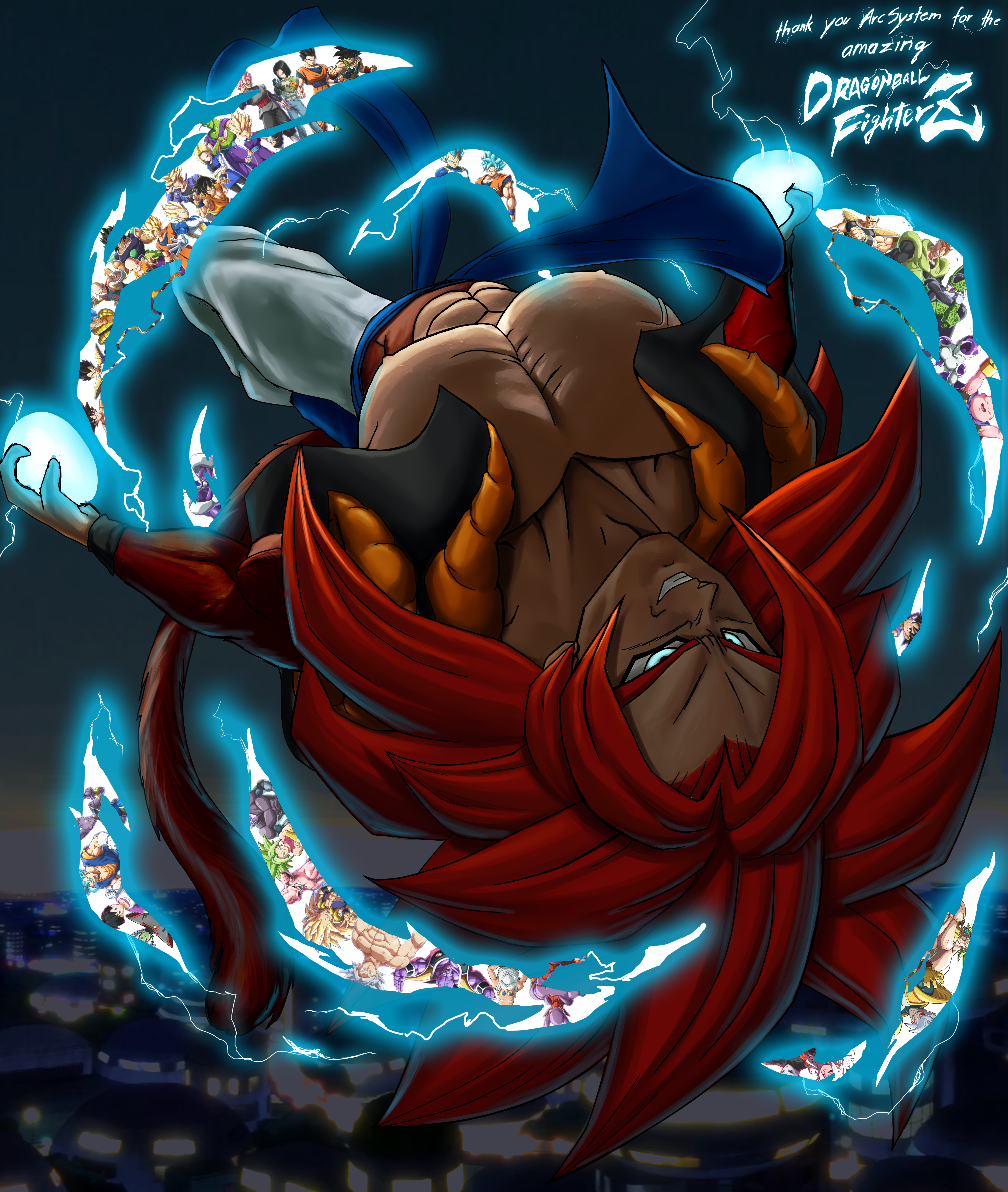 Gogeta SSJ4 2 by NovaSayajinGoku on DeviantArt