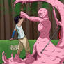 Mako vs Gummy (Slime)