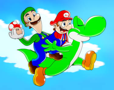 Green Polkadots and Mushrooms