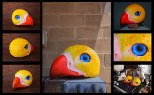 Bird Mask - Chocobo by Bueshang