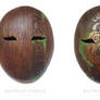 Celtic and Runic Wood Masks