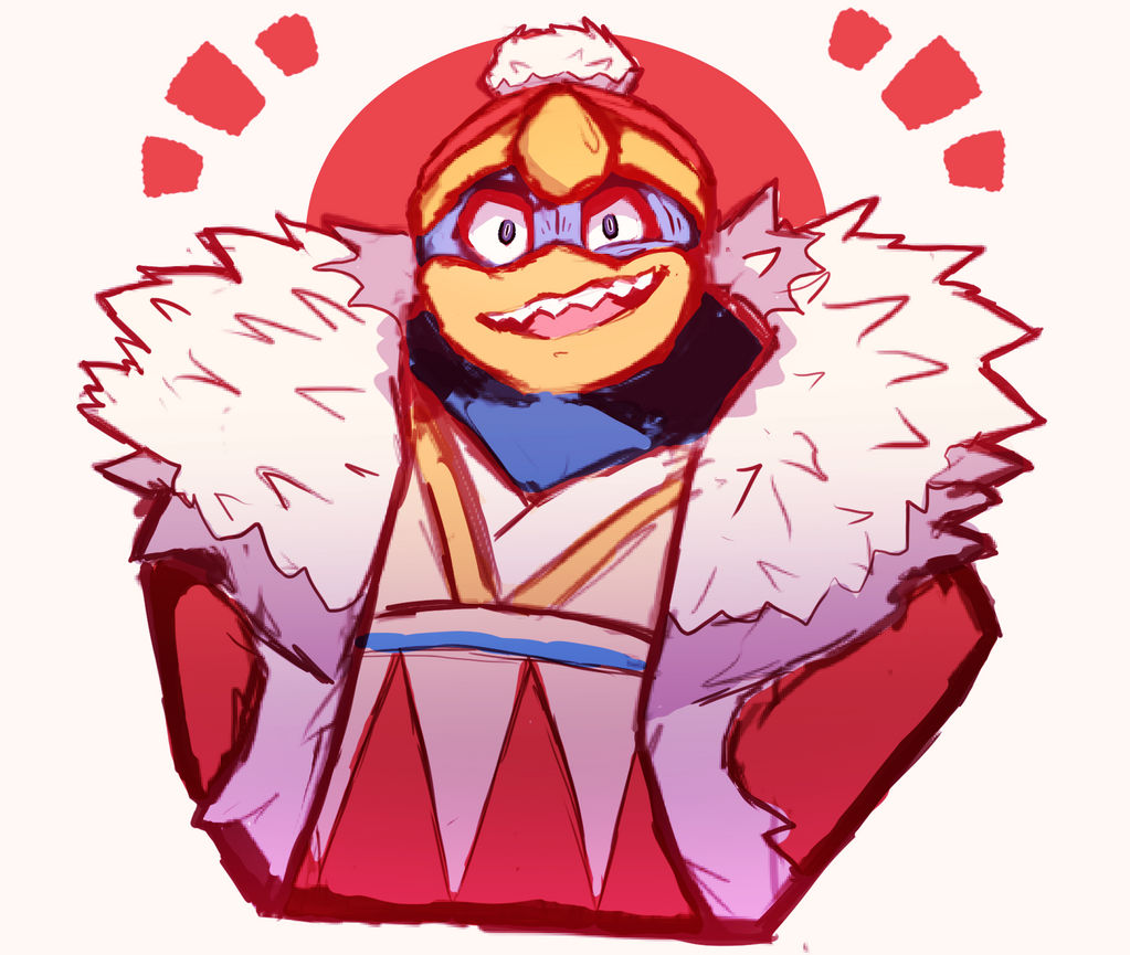 Deviantart Dedede King Dedede Sketch by Absolute-Bushwa1 on DeviantArt