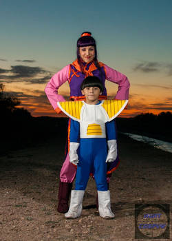 Chichi (milk) y Gohan 2